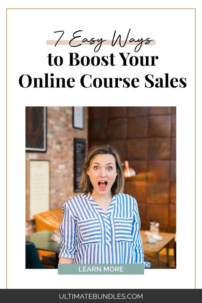 So you’ve created an amazing online course, the launch was great, but now? Crickets! Hardly anyone is buying your course now that the launch is over. Don’t despair! There’s lots you can do to make regular sales outside of a launch. Here are 7 easy ways to boost your online course sales… 