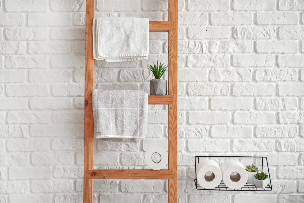 ladder shelving