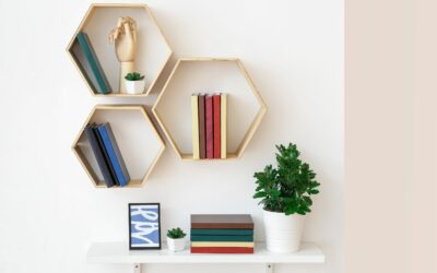 apartment friendly shelving system