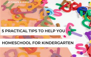 homeschool for kindergarten